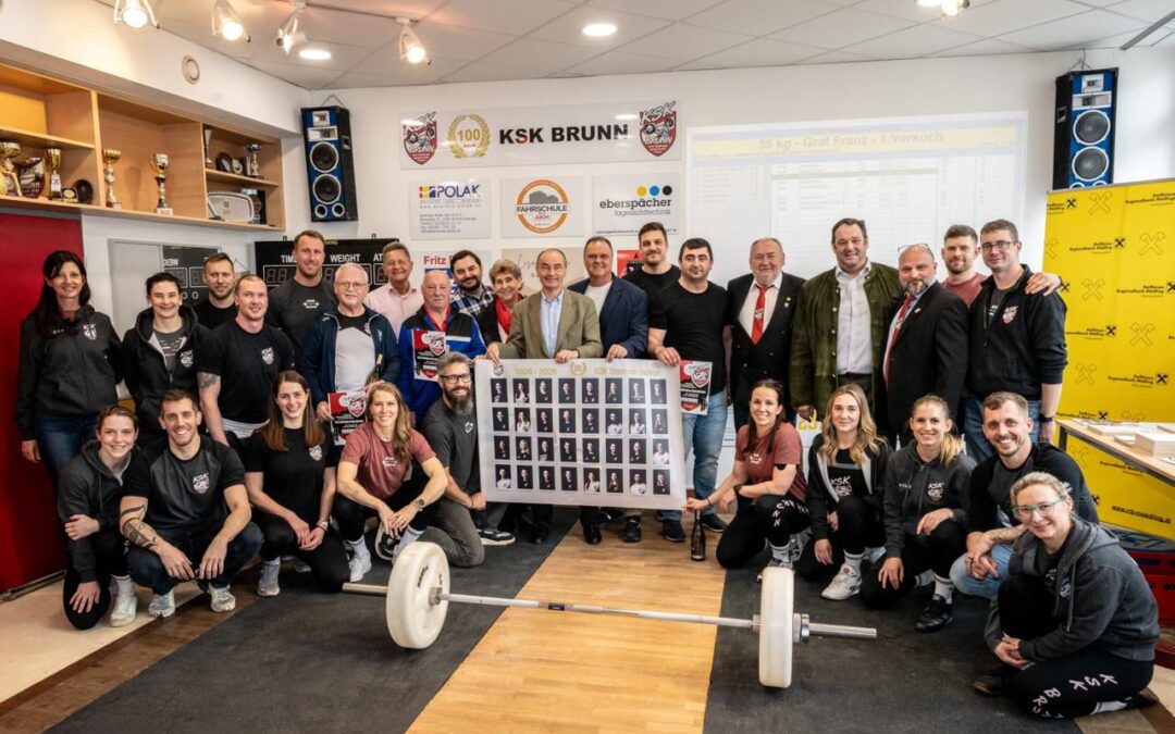 100 Jahre KSK Brunn am Gebirge im Zuge des Bezirksturniers am 04. April 2026